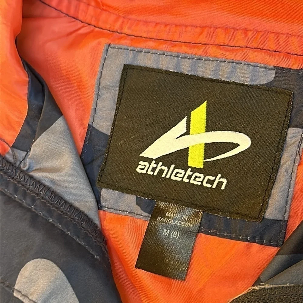 ❤️ 🆕 ATHLETECH BOYS CAMO JACKET SIZE 8 / medium